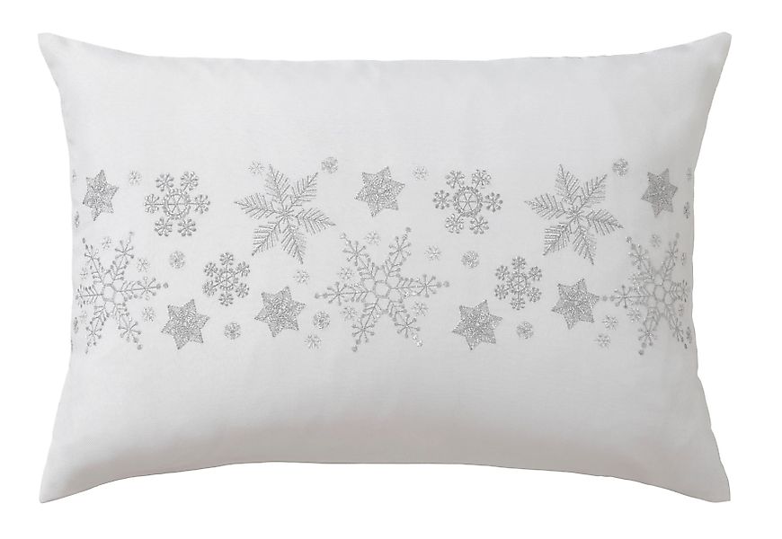 Dreams Kissenbezug Schneeflocke, Weihnachtsdeko, (1 Stück), günstig online kaufen
