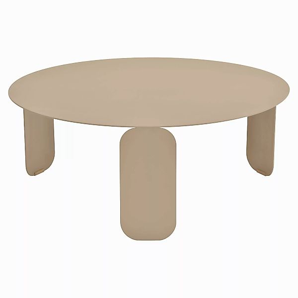 Bebop runder Couchtisch In- und Outdoor Muskat Ø 80 cm Höhe 32,5 cm günstig online kaufen