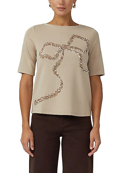 s.Oliver BLACK LABEL T-Shirt mit Pailletten günstig online kaufen