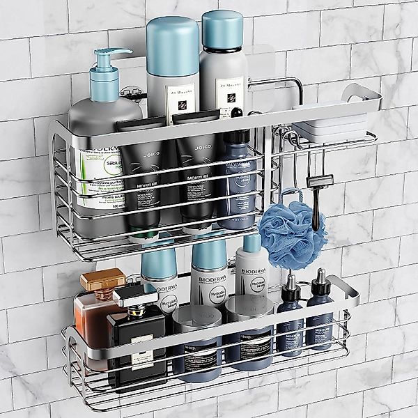 Refined Living Duschregal Duschablage ohne Bohren günstig online kaufen