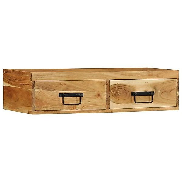 vidaXL Schrankmodule TV-Wandschrank 80x30x19 cm Massivholz Akazie günstig online kaufen