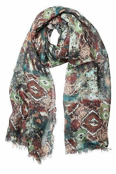 COLLEZIONE ALESSANDRO Modeschal "Marrone" 1 Stk. tlg. aus Naturmaterial, Ma günstig online kaufen