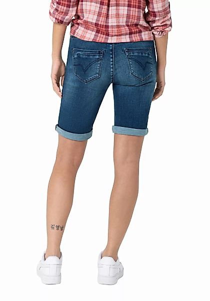 TIMEZONE Damen Jeans Short SLIM NALITZ - Slim Fit - Blau - Bold Blue Wash günstig online kaufen