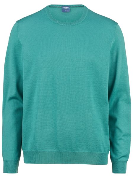 OLYMP Rundhalspullover OLYMP Strick Casual moderner günstig online kaufen