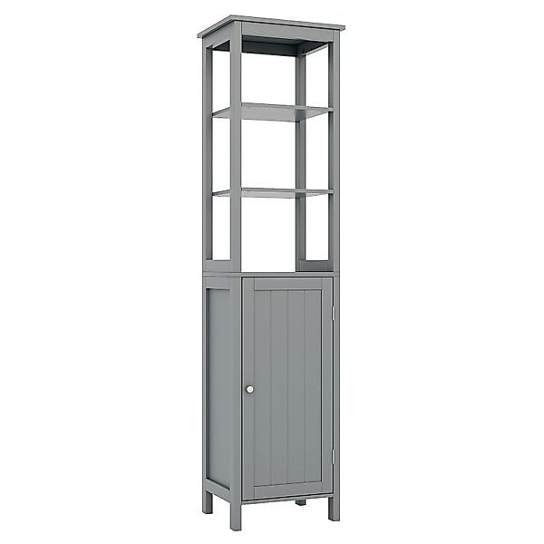 COSTWAY Hochschrank Badezimmerschrank, verstellbares Regal, schmal, günstig online kaufen