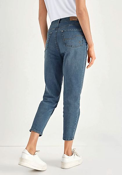 HECHTER PARIS Mom-Jeans hohe Leibhöhe, knöchelfrei, mit Gürtelschlaufen günstig online kaufen