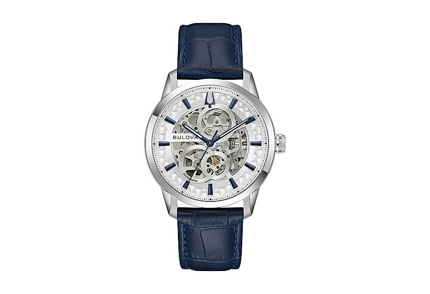 Bulova Automatikuhr Sutton 96A330, Armbanduhr, Herrenuhr, Mechanische Uhr, günstig online kaufen