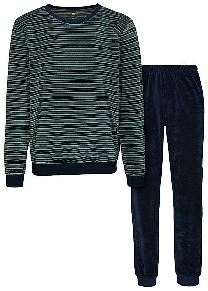 BASEFIELD Schlafanzug He.-Pyjama Velours günstig online kaufen