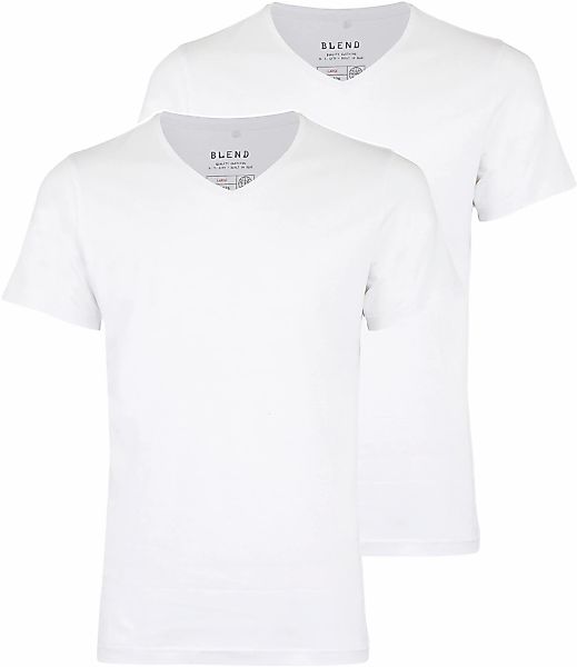Blend T-Shirt Packung, 2er-Pack, 2 Stk. tlg. günstig online kaufen