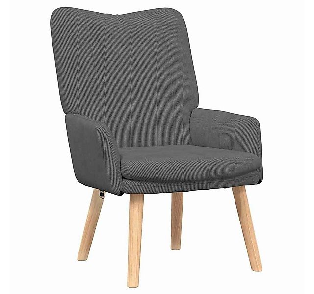 vidaXL Sessel Sessel Dunkelgrau 63 x 67 x 94 cm Sherpa-Stoff (1-St) günstig online kaufen