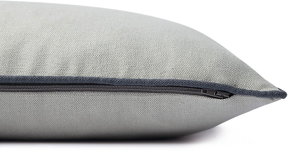 TOM TAILOR HOME Dekokissen "Dove Signature" mit Paspel, Kissenhülle ohne Fü günstig online kaufen