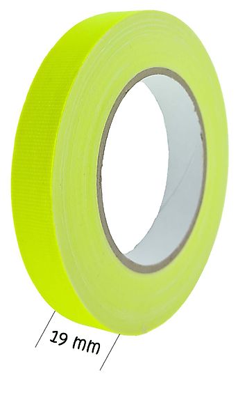 varivendo Klebeband Klebeband 25m Gewebeband neon-gelb günstig online kaufen
