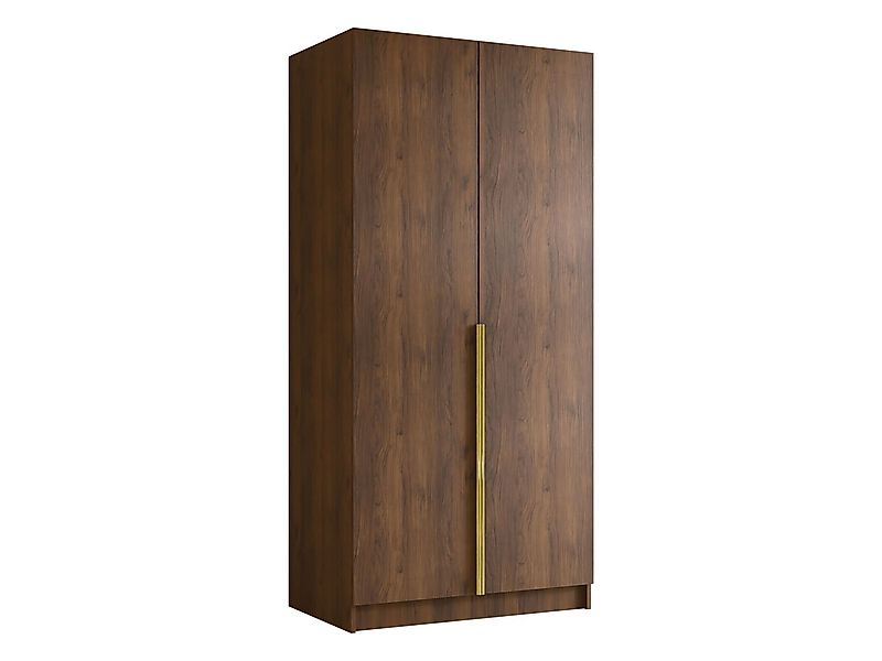 MIRJAN24 Kleiderschrank Bono I (mit zwei Drehtüren) Kleiderstange, Metallgr günstig online kaufen