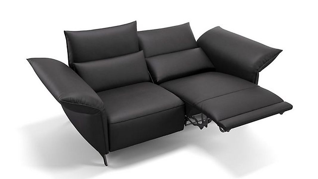 Sofanella 2-Sitzer Leder CUNEO, Relaxsofa, Designsofa, Designer Couch, Ital günstig online kaufen