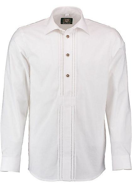 OS Trachten Trachtenhemd Qvova Herren Langarmhemd mit 2x2 Biesen, Schlupffo günstig online kaufen