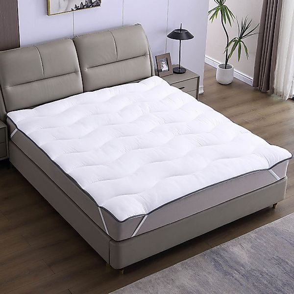 AMBINESS, Topper Matratzentopper Mikrofaser Wolke 80x200cm günstig online kaufen