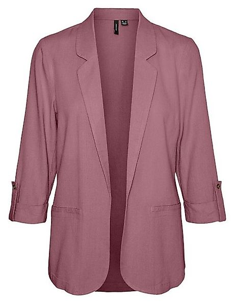 Vero Moda Kurzblazer VMJESMILO 3/4 LOOSE BLAZER WVN GA NOOS mit Leinen günstig online kaufen