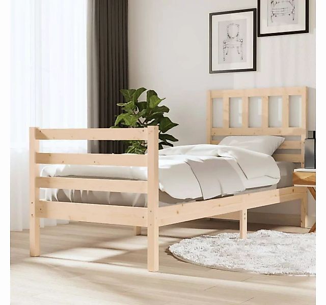 furnicato Bett Massivholzbett 90x200 cm günstig online kaufen