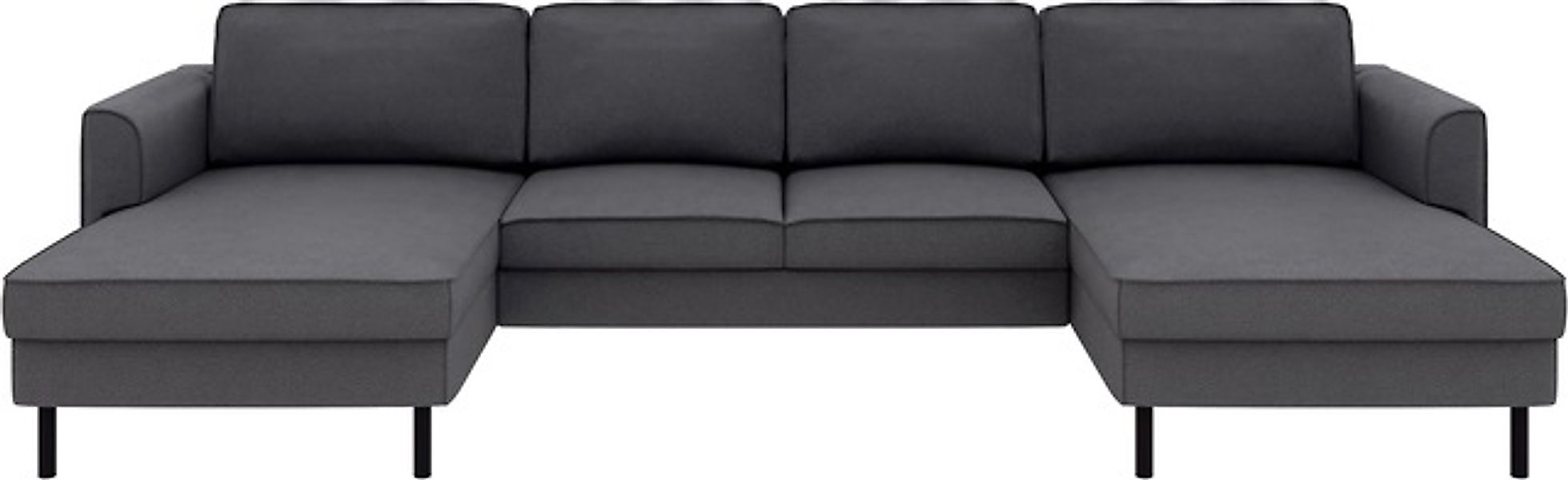 Home affaire Wohnlandschaft »Booster II, whlw. mit Schlaffunktion & Bettkas günstig online kaufen