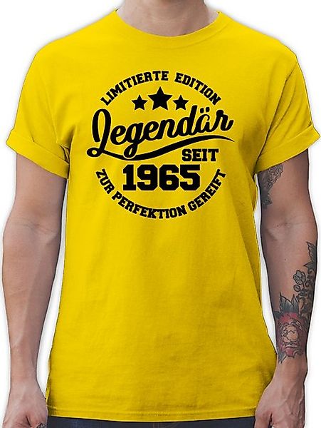 Shirtracer T-Shirt Legendär seit 1965 - schwarz 60. Geburtstag günstig online kaufen