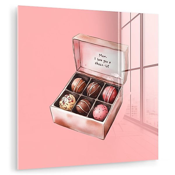 MuchoWow Acrylglasbild Schachtel - Bonbons - günstig online kaufen