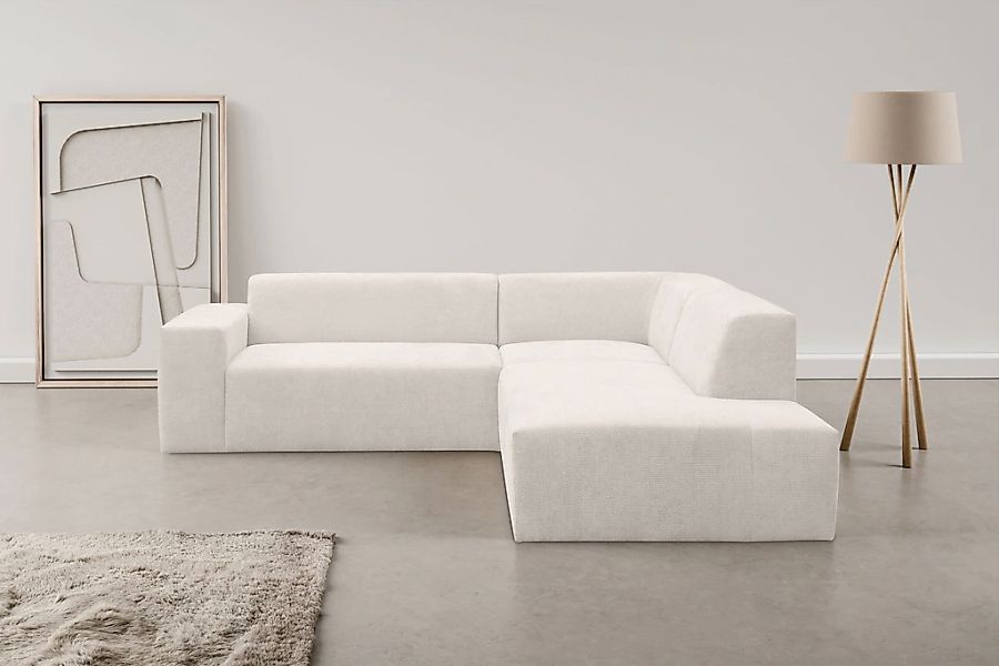 WERK2 Ecksofa "Zeus-M", Curvy Trend Garnitur mit urbaner Optik günstig online kaufen