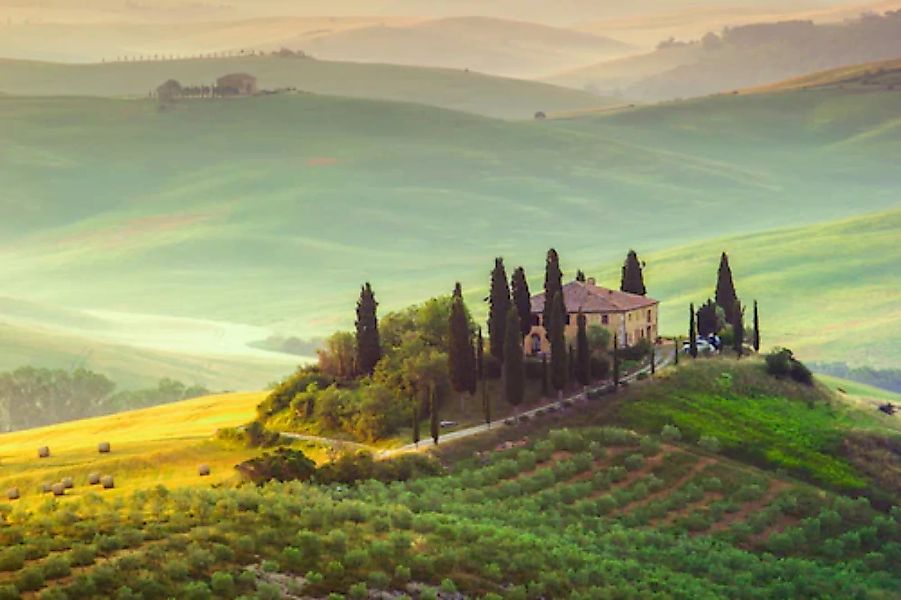Papermoon Fototapete »Tuscany Farm Landscape« günstig online kaufen