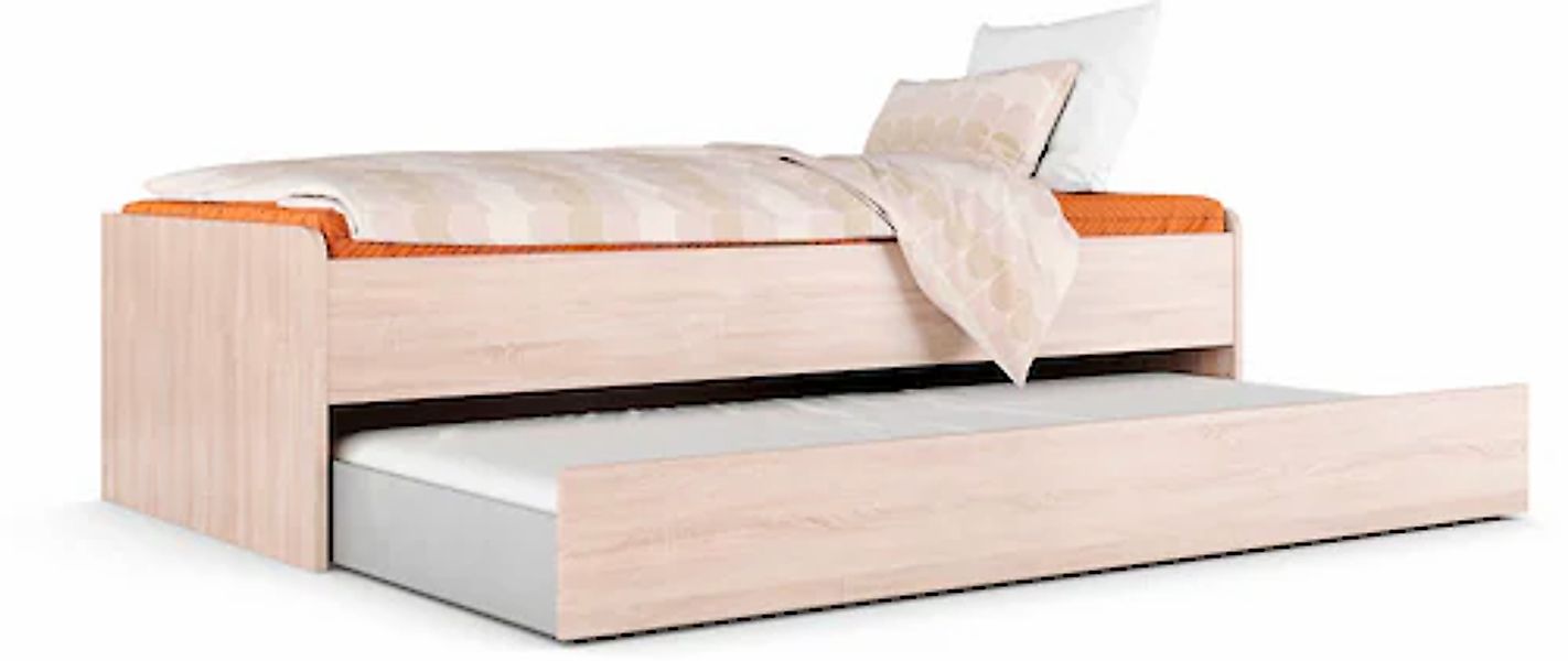 priess Stauraumbett »Barkhausen« mit ausziehbarer Liegefläche günstig online kaufen