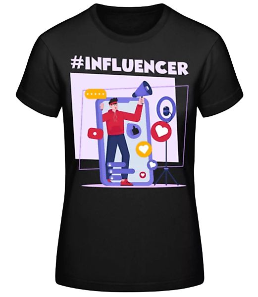Hashtag Influencer · Frauen Basic T-Shirt günstig online kaufen