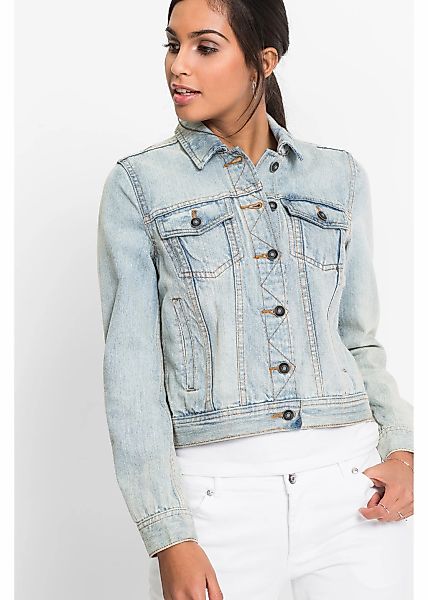 bonprix Jeansjacke Jeansjacke günstig online kaufen