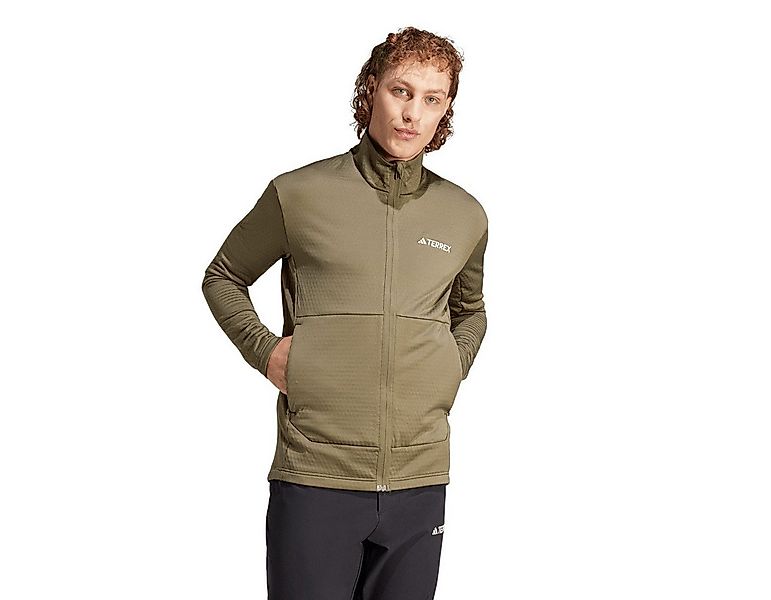 adidas Performance Fleecejacke Terrex Multi Light olivegrün Herren günstig online kaufen