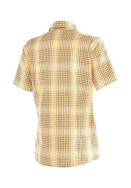 Maier Sports Funktionsbluse "Philina", Karierte Kurzarm-Bluse für Wandern, günstig online kaufen