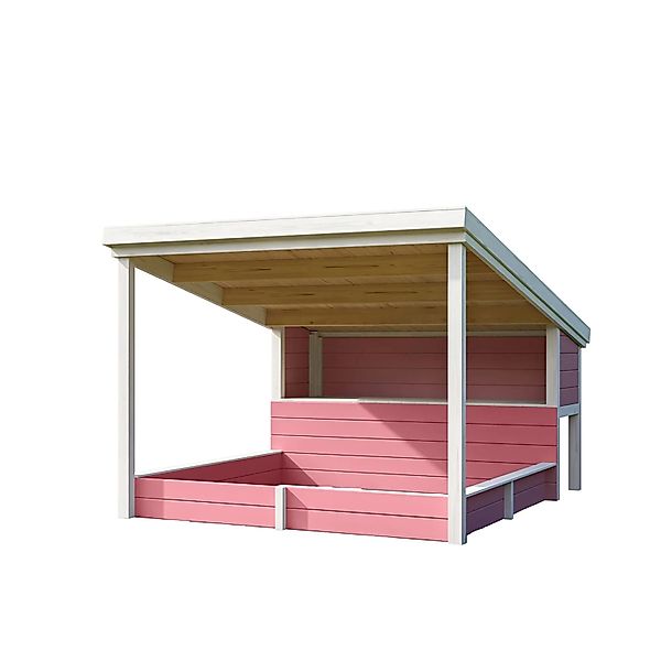 Lasita Sandkasten Pippi 2 Rosa 208,6 cm x 297,1 cm günstig online kaufen