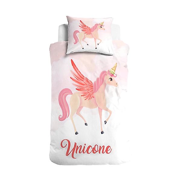 Little Monster Kinderbettwäsche Little Monster Unicone günstig online kaufen
