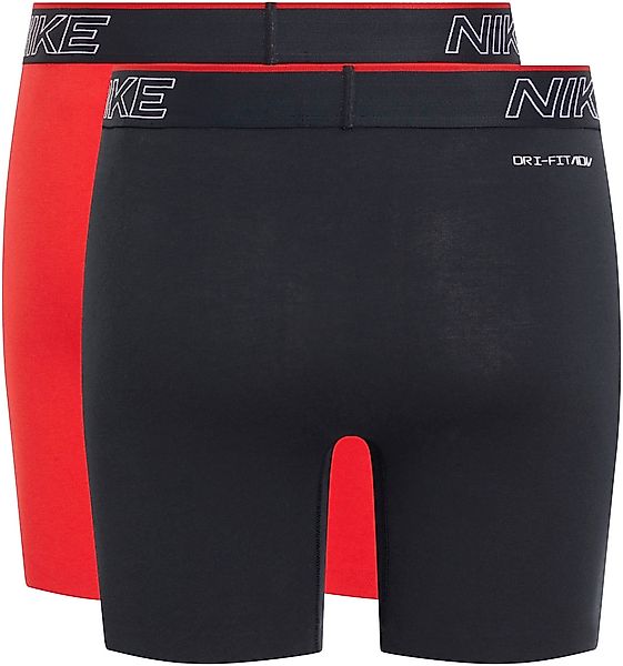 NIKE Underwear Boxershorts "BOXER BRIEF 2PK" mit Logo-Elastikbund günstig online kaufen