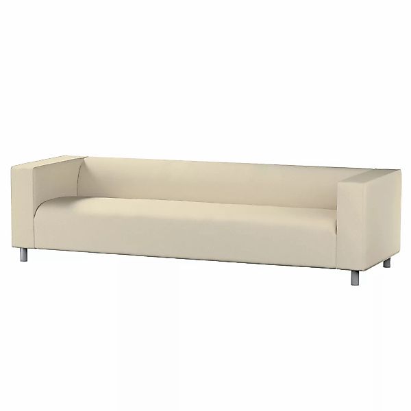 Bezug für Klippan 4-Sitzer Sofa, ecru, Bezug für Klippan 4-Sitzer, Chenille günstig online kaufen