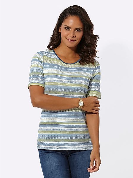 Casual Looks Kurzarmshirt "Rundhals-Shirt", 1 Stk. günstig online kaufen