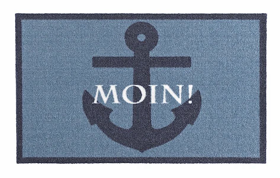 HANSE Home Fußmatte »Moin, Türmatte«, rechteckig, 7 mm Höhe, Waschbar, Schm günstig online kaufen