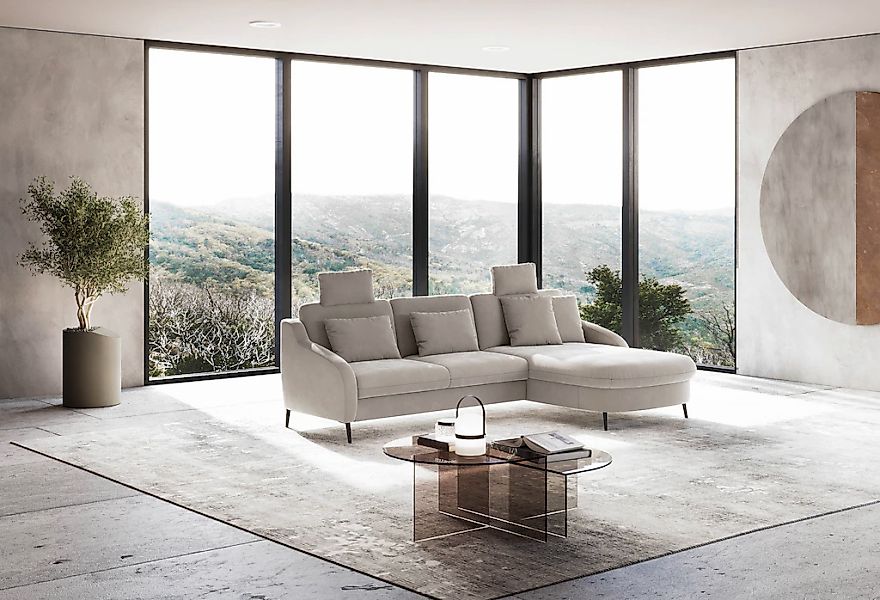 sit&more Ecksofa »Soul L-Form«, wahlweise mit Bettfunktion und Bettkasten o günstig online kaufen