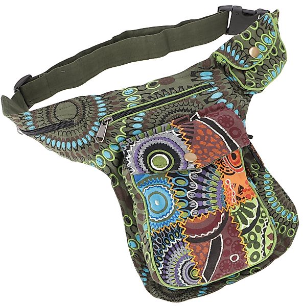Guru-Shop Gürteltasche Stoff Sidebag & Patchwork günstig online kaufen