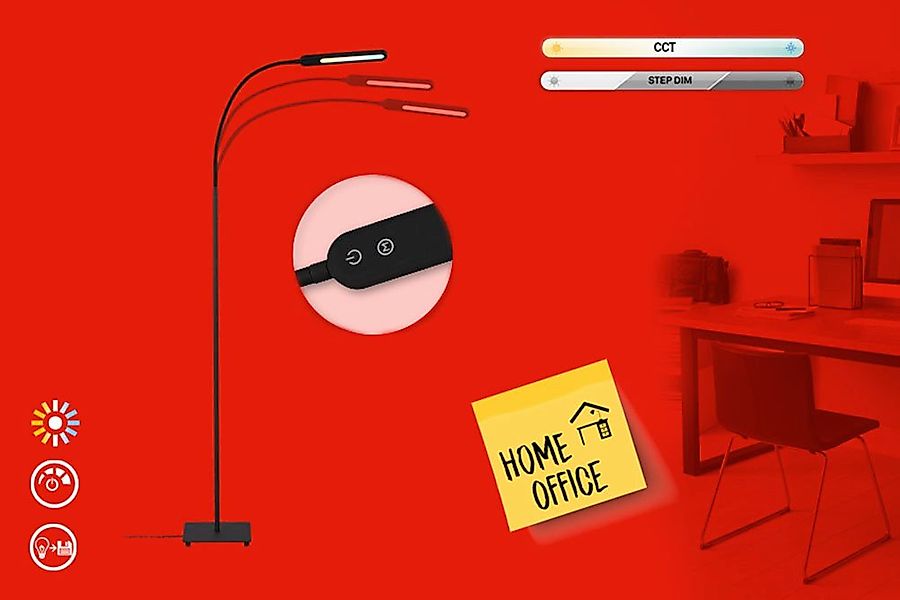 Briloner Leuchten LED Stehlampe SERVO günstig online kaufen