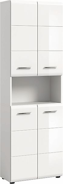 welltime Stauraumschrank "FLORENZ, TOPSELLER, Höhe 185 cm, 4 Türen, 4 Fachb günstig online kaufen