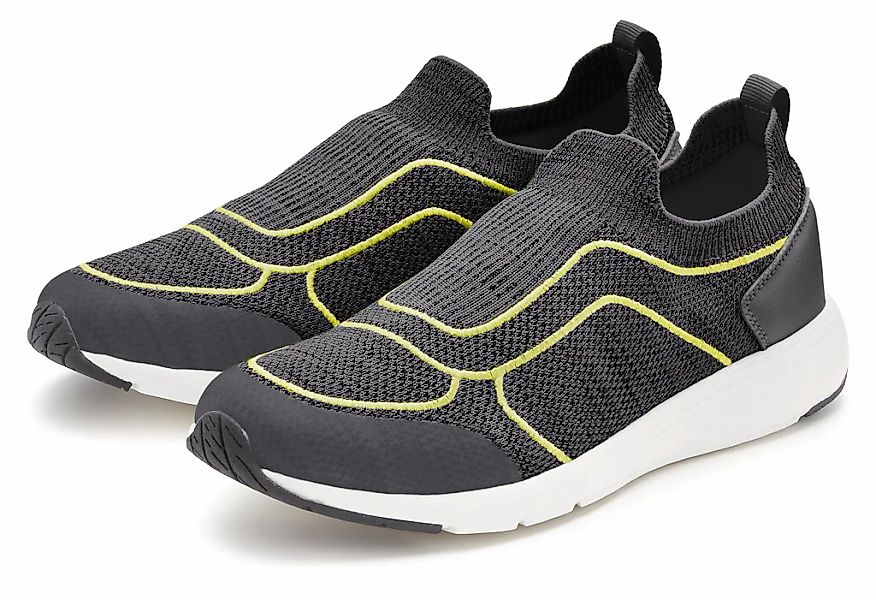 John Devin Sneaker "Halbschuh," runde Schuhspitze, Slipper-Design ohne Vers günstig online kaufen