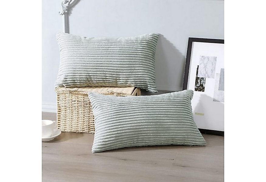 BYSURE Kissenbezug, (2 Stück), Kordsamt Kissenbezug Weich günstig online kaufen