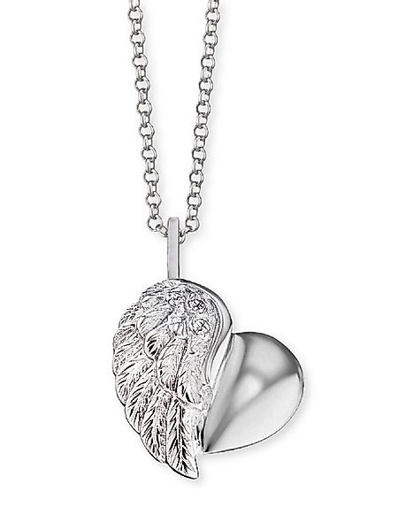Engelsrufer Kette mit Anhänger Herzflügel, Made in Germany - mit Zirkonia ( günstig online kaufen