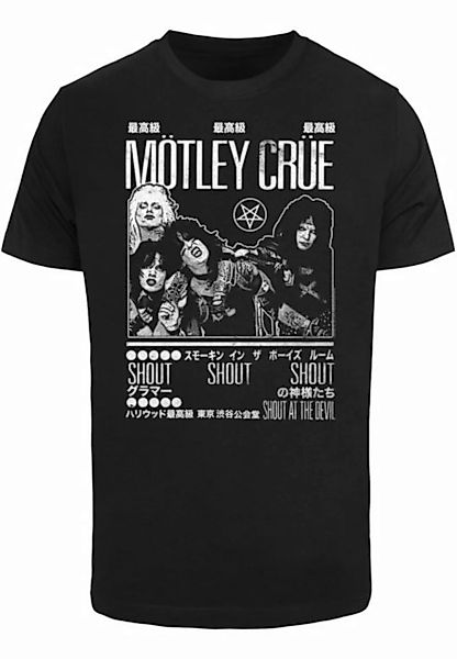 Merchcode T-Shirt Merchcode Herren Motley Crue - Tokyo Shout T-Shirt Round günstig online kaufen