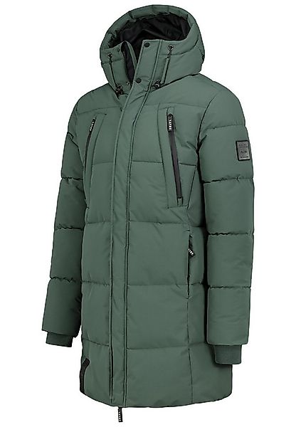 SUBLEVEL Parka Herren Winterjacke Jacke Warm Modern lang Mantel mit Kapuze günstig online kaufen