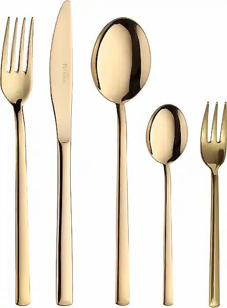 PINTINOX Besteck-Set "Synthesis Treasure Gold" Optik Gold PVD Beschichtung günstig online kaufen