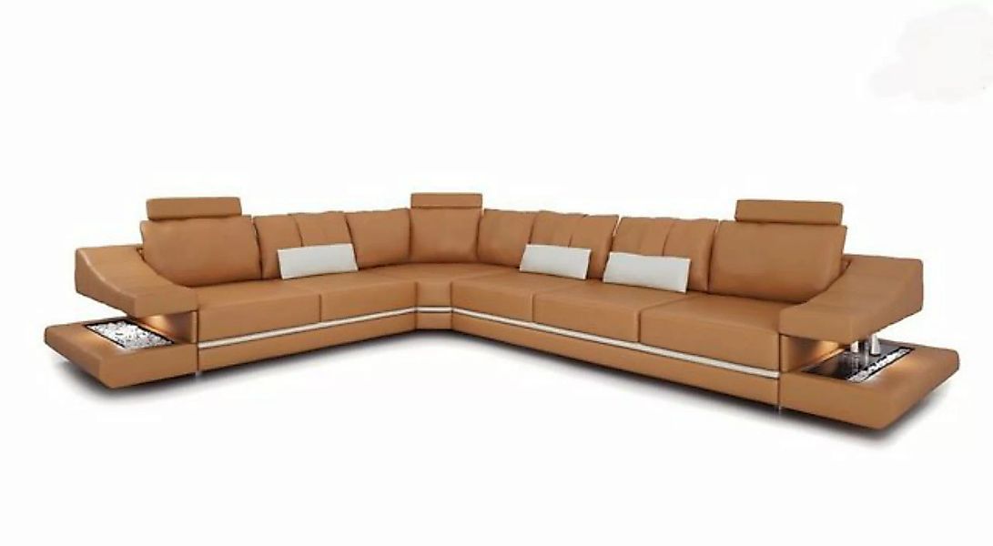 JVmoebel Ecksofa, Ledersofa Ecksofa Couch Designer Polster Sofa Couchen Sof günstig online kaufen