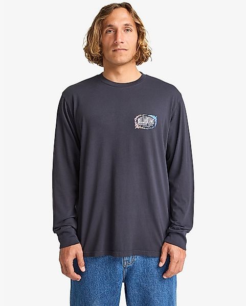 Billabong Langarmshirt The Bay Wave Washed - Longsleeve für Männer günstig online kaufen